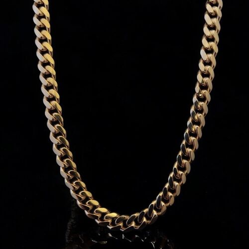 9ct Cuban curb chain