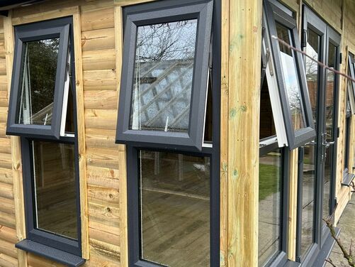 24x14 Apex Summer House home Office/Bar/Gym
