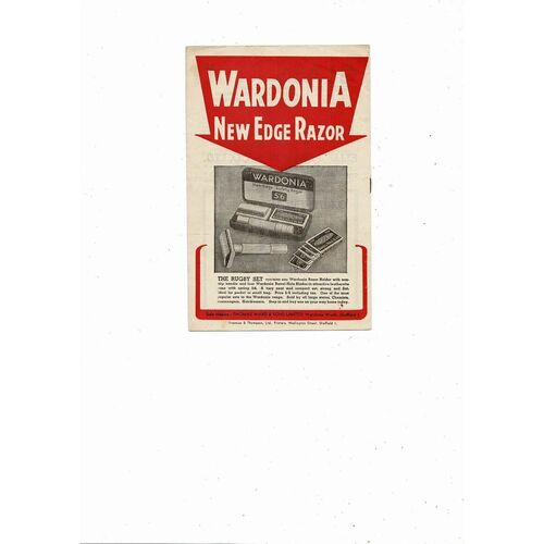 1946/47 Sheffield United v Brentford Football Programme