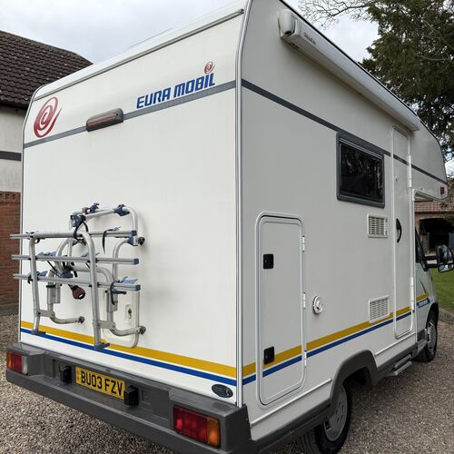 EuraMobil 500S Compact 4 Berth Motorhome Fiat Ducato 2003 2.3TD Only 63894 miles