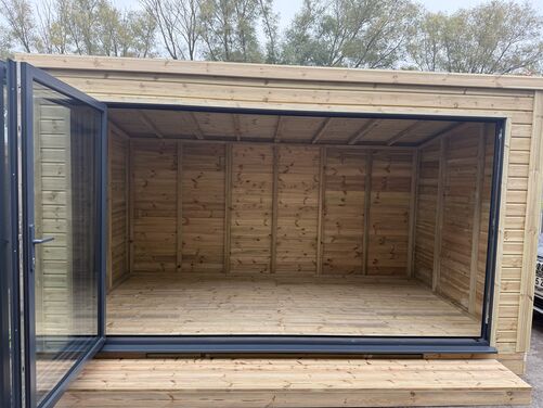 #BF002 14x8 Pent Summer House