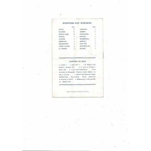 1962/63 Leicester City v Manchester United Pirate Football Programme 16th April