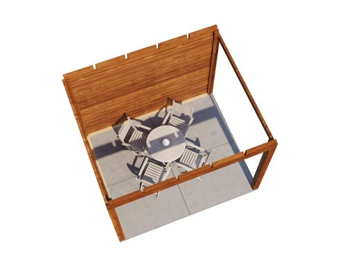 3.0mtr x 2.5mtr 28mm walled Gazebo