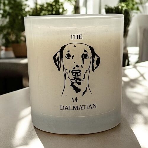 The Dalmatian Candle