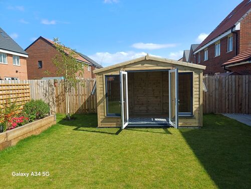 #PVC029 10x8 Apex Summer House