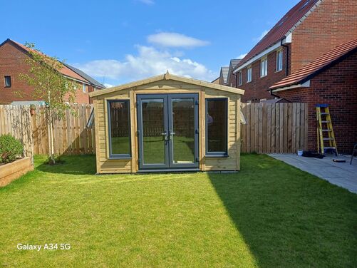 #PVC029 10x8 Apex Summer House