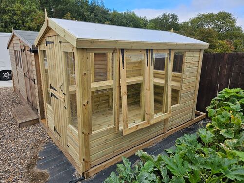 #A039 10x6 Apex Potting Shed