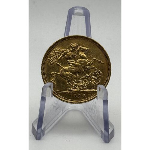 Scarce 1822 King George IV full gold sovereign