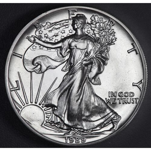 1989 1 ounce silver Eagle