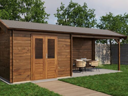 300cm x 250cm + 400cm Veranda