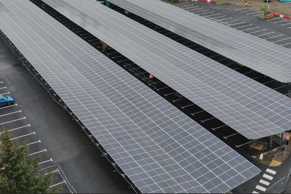 Solar Carport - Morpeth 