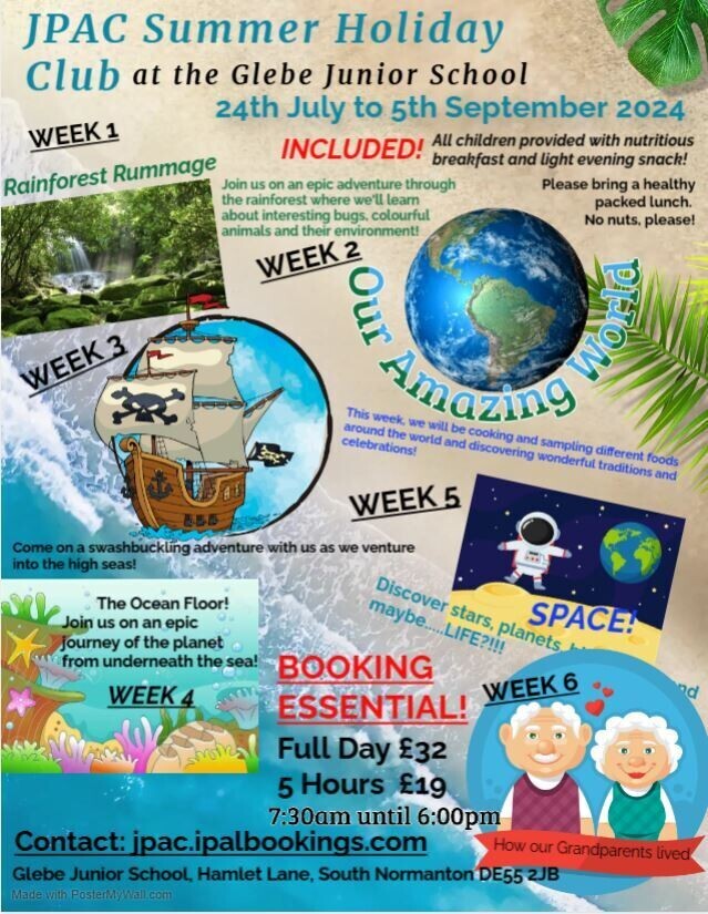 Glebe Parent's Notice Board