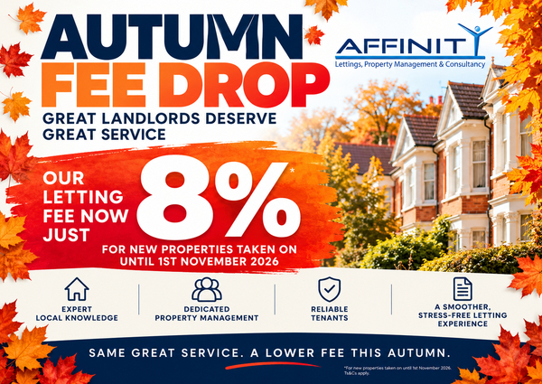 Autumn Fee Drop: as the leaves fall so does our fees!