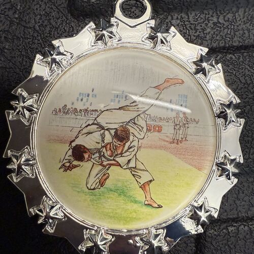 Martial Arts Medal Centre Holder 70mm