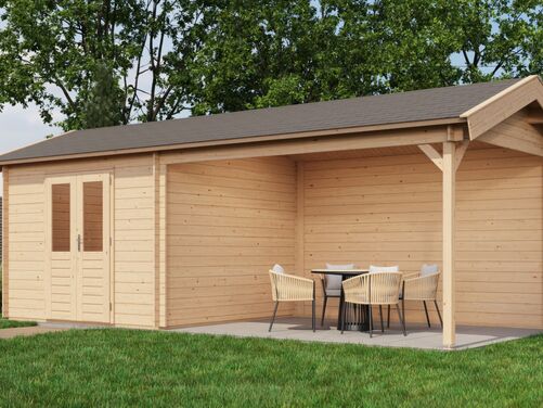 300cm x 300cm + 400cm Veranda