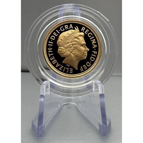FDC 2004 gold proof half sovereign