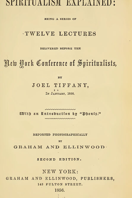 1856 | Spiritualism Explained