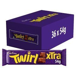 Cadbury Twirl Xtra Duo Chocolate Bar