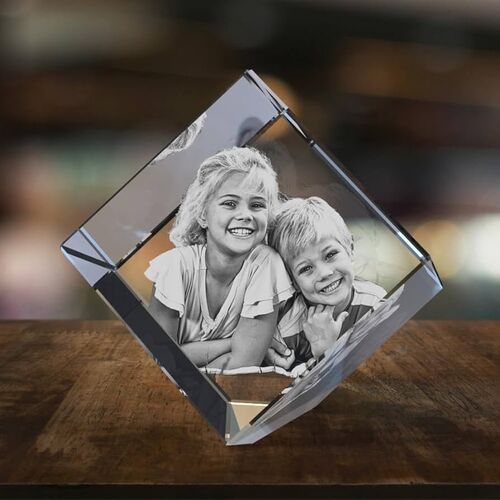 The Amazing 3D lona 6x6x6cm Crystal Cube