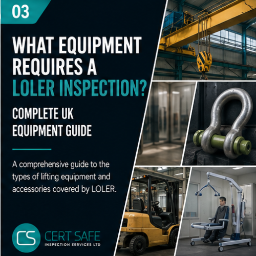 Industy Insights | Cert Safe Inspection Services Ltd | LOLER inspection High Wycombe | LOLER inspection company Buckinghamshire | LOLER Thorough examination Oxfordshire