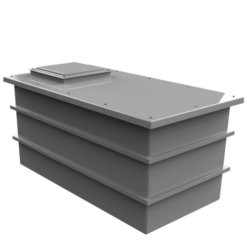 PW2000.UN 2000 Litre One Piece Un-insulated Tank