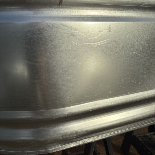 6ft oval stock tank wide version