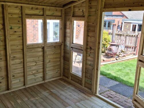 #SHA081 14x10 Apex Summer House