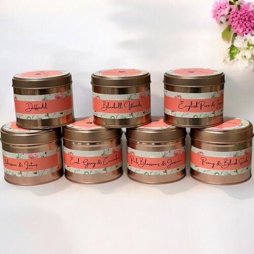 Spring Collection Tin Candle – Luxury Hand Poured Candle