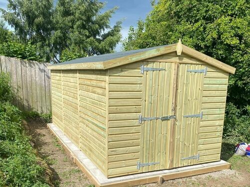 #A068 16x8 Apex Shed