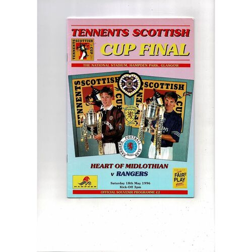 Scottish Cup Final Football Programmes