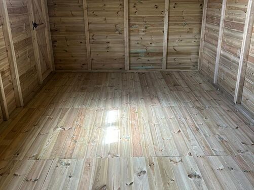 18x10 Pent Shed Workshop 