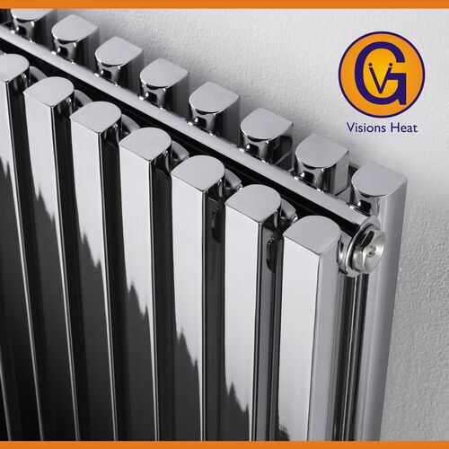 Ultraheat Klon Designer Vertical radiators in chrome