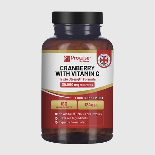 Prowise Cranberry with Vitamin C 30,000mg 180 Tablets