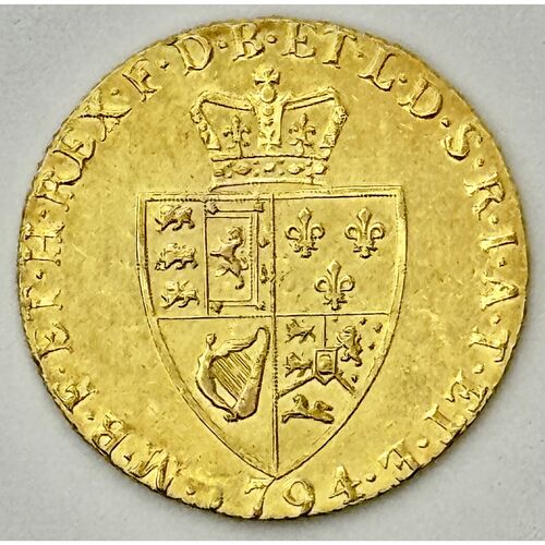 1798 King George 111 full gold ‘spade’ Guinea