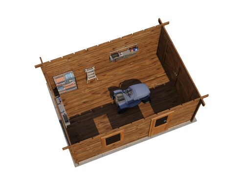 350cm x 500cm - Garage