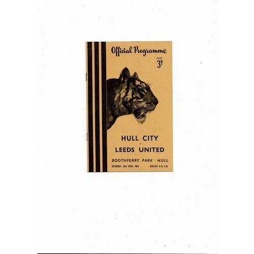 Hull City Home Football Programmes