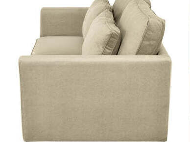 DEVA 3+2 SEATER IN BEIGE PLUSH