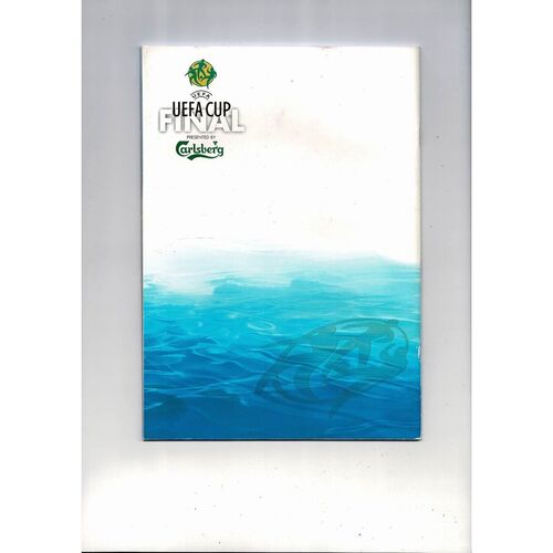2002 Feyenoord v Borussia Dortmund UEFA Cup Final Football Programme