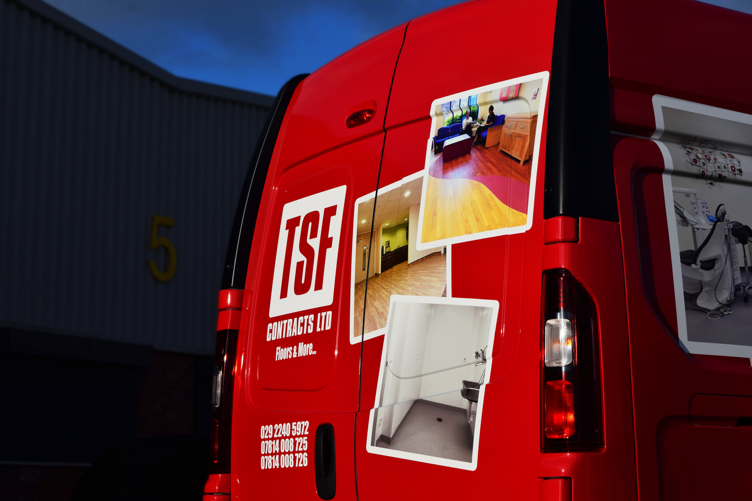 TSF Contractors LTD - 2x Nissan Primastar