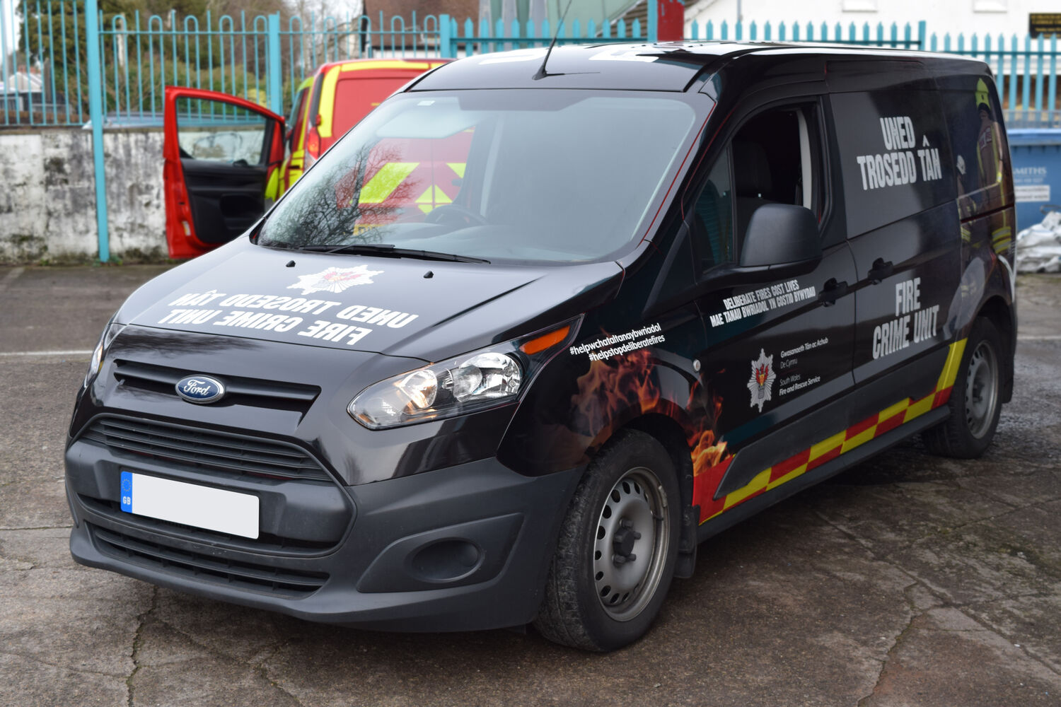 South Wales Fire - 2x Ford Transit Connect