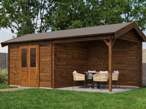 300cm x 300cm + 300cm Veranda