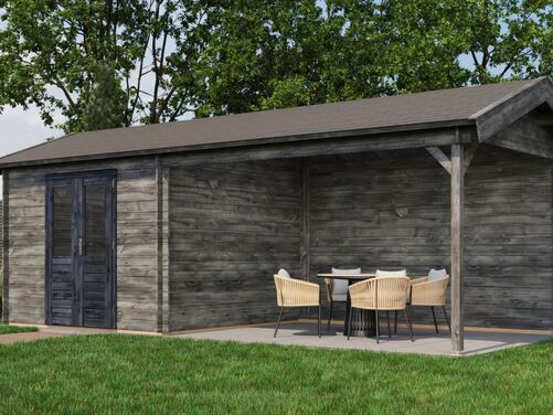 300cm x 300cm + 400cm Veranda