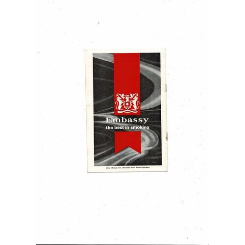 Bristol City v Leeds United John Atyeo Testimonial Football Programme 1966/67