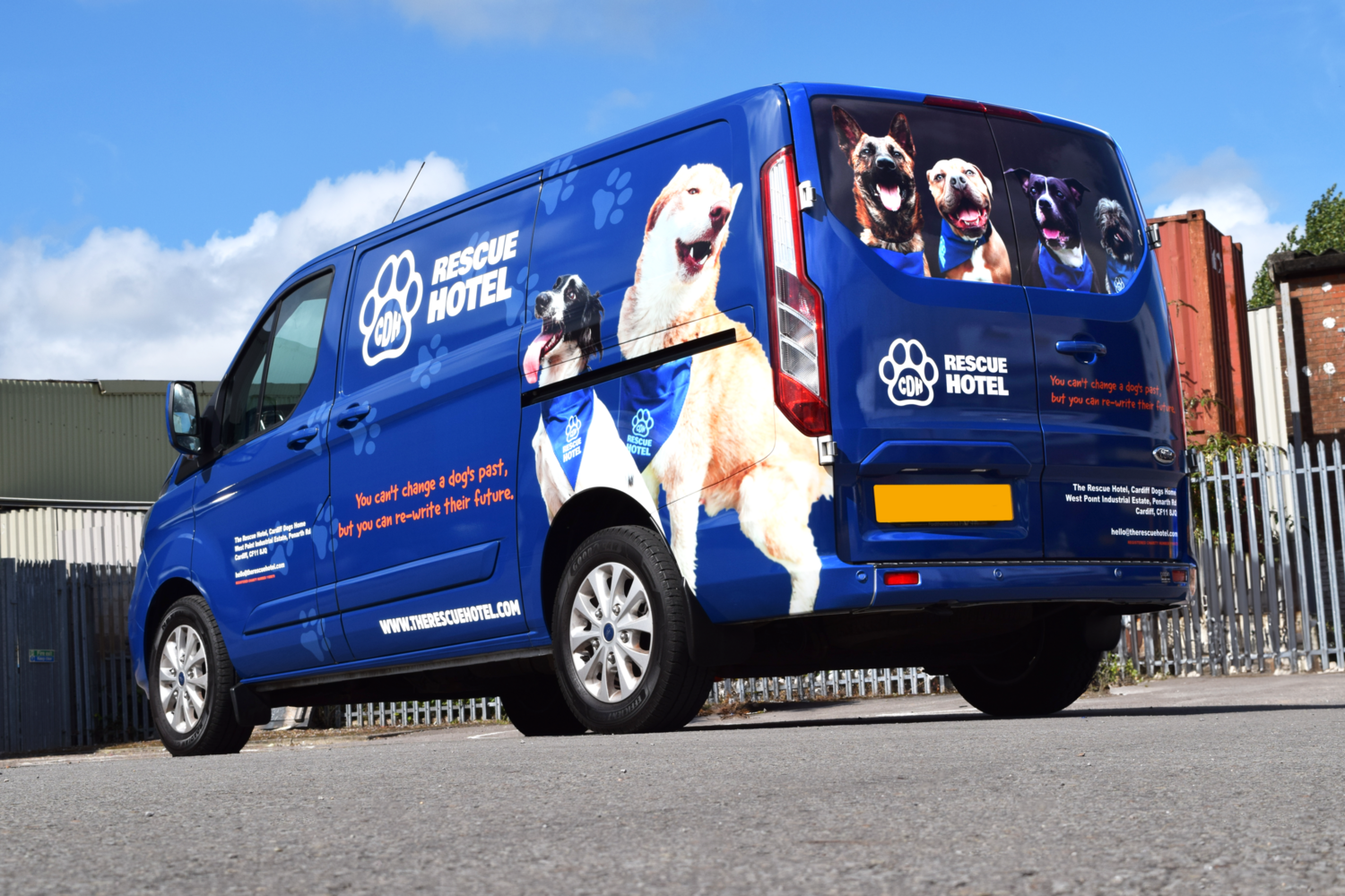 The Rescue Hotel - Ford Transit Custom