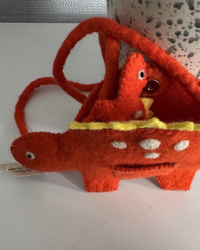 Dinosaurs puppet bag