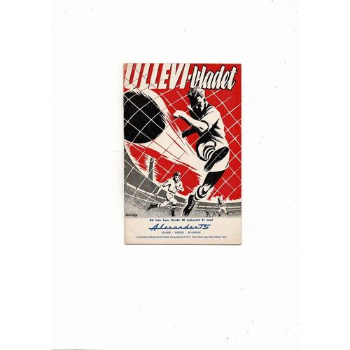 Orgryte v Malmo Swedish Football Programme 1959/60