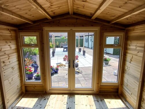 #PVC109 10x10 Apex Summer House