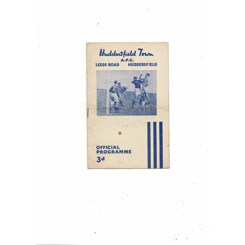 1954/55 Huddersfield Town v Coventry City FA Cup Football Programme