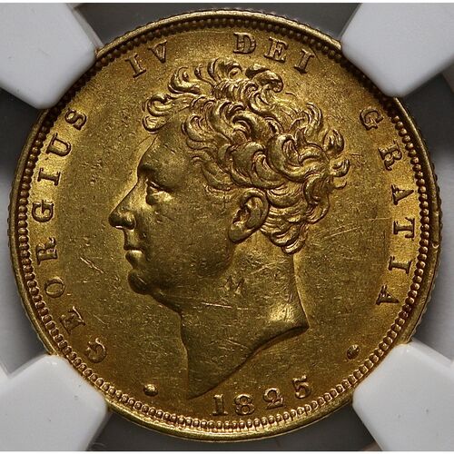 Rare 1825 King George 1V full gold sovereign