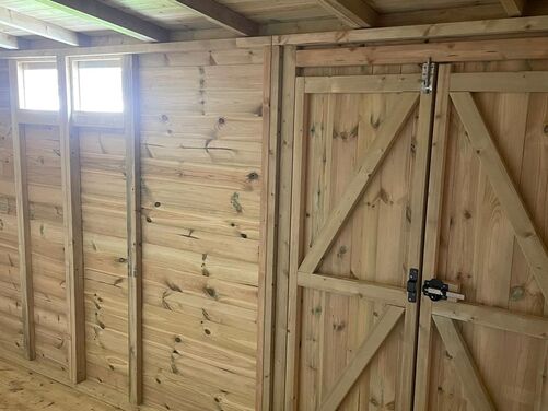 #P061 14x8 Pent Shed